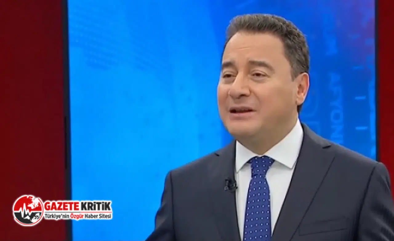 ALİ BABACAN:“VATANDAŞIMIZIN PEYNİR EKMEĞİ KARŞILAYACAK GÜCÜ BİLE YOK”