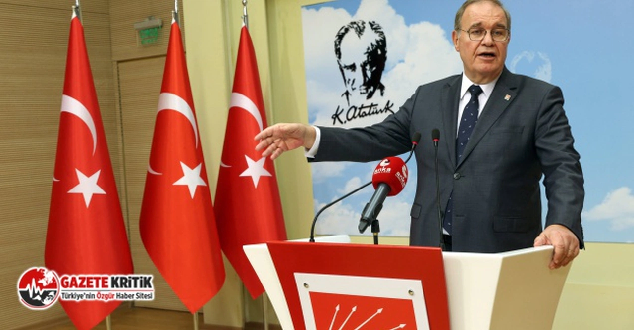 CHP Sözcüsü Öztrak: “BU TABLO SİYASİ İFLASIN İLAMIDIR”