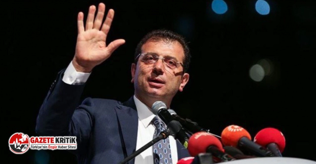 Ekrem İmamoğlu: Herkesi saat 16.00’da Saraçhane’ye davet ediyorum