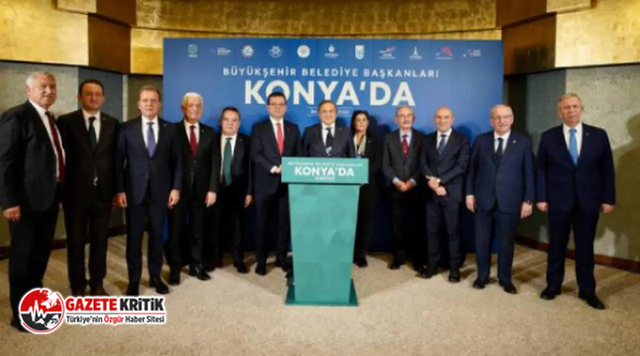 Ekrem İmamoğlu ve Mansur Yavaş'ın aralarında bulunduğu 11 büyükşehir belediye başkanından Kılıçdaroğlu'na tam destek