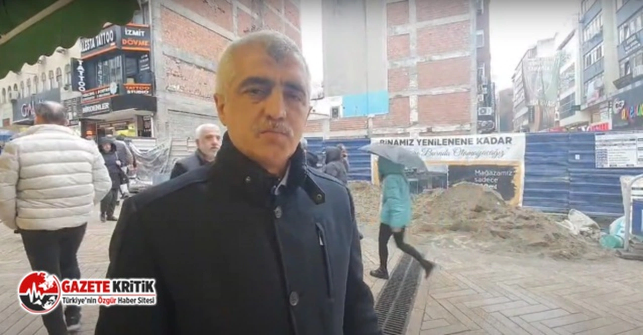 Gergerlioğlu: “Fethiye Caddesinde Halk İzmit Belediyesi ile Kocaeli Büyükşehir Belediyesi arasında perişan ediliyor!”