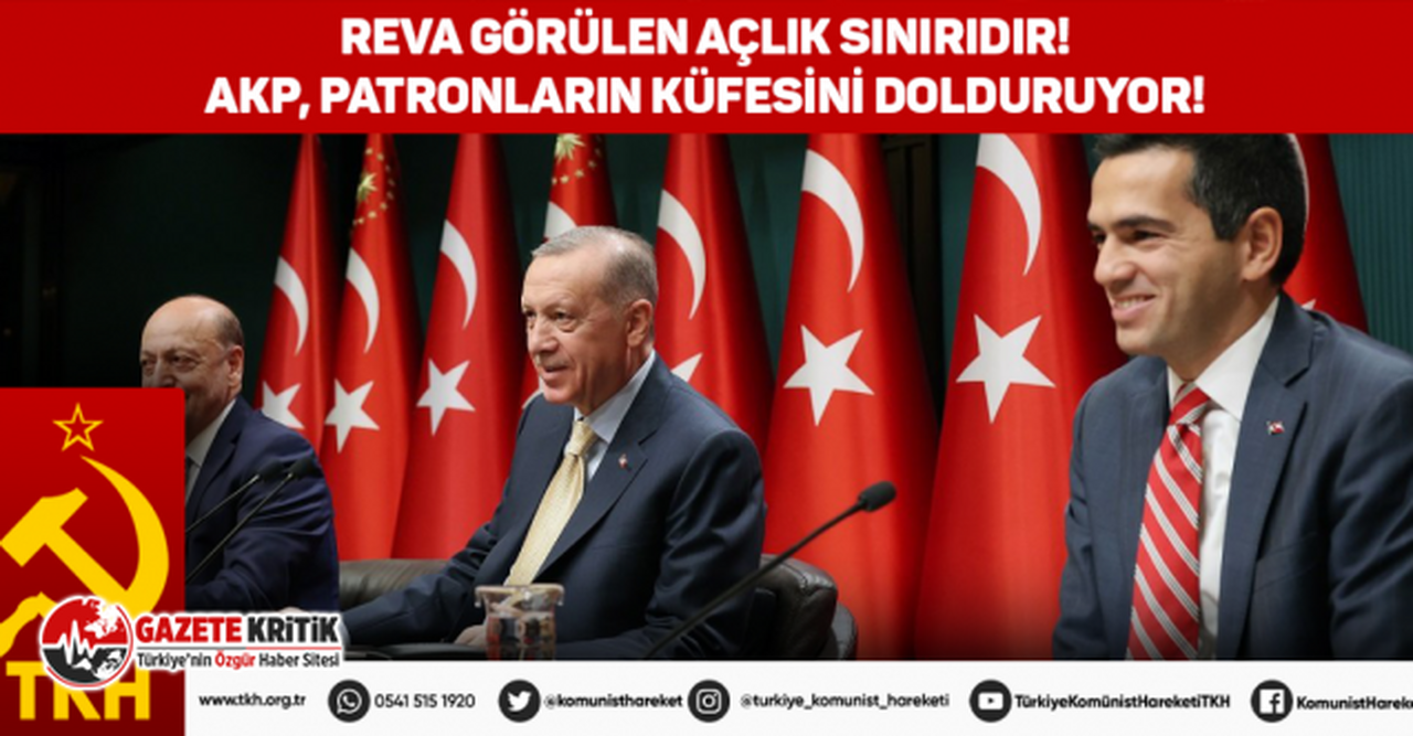 Türkiye Komünist Hareketi: AKP patronların küfesini dolduruyor