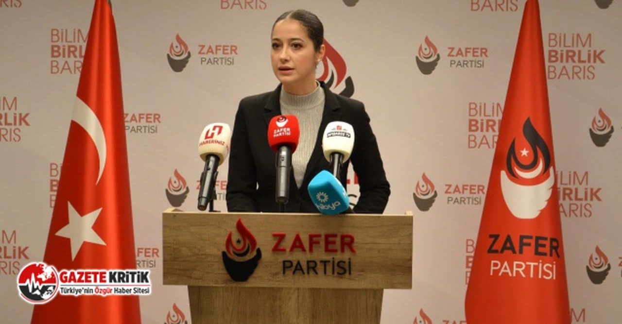 Zafer Partisi Sözcüsü  Sevda Gül Tunçer:Ekonomik Modelimiz: Sıcak Para Esasına Değil, Sürdürebilir Üretime Dayalıdır
