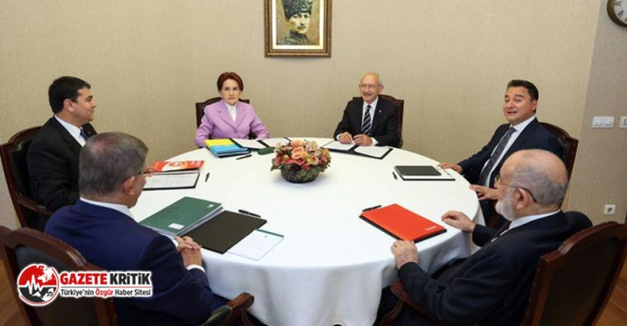 "Altılı masanın son toplantısında milletvekili listeleri gündeme geldi"