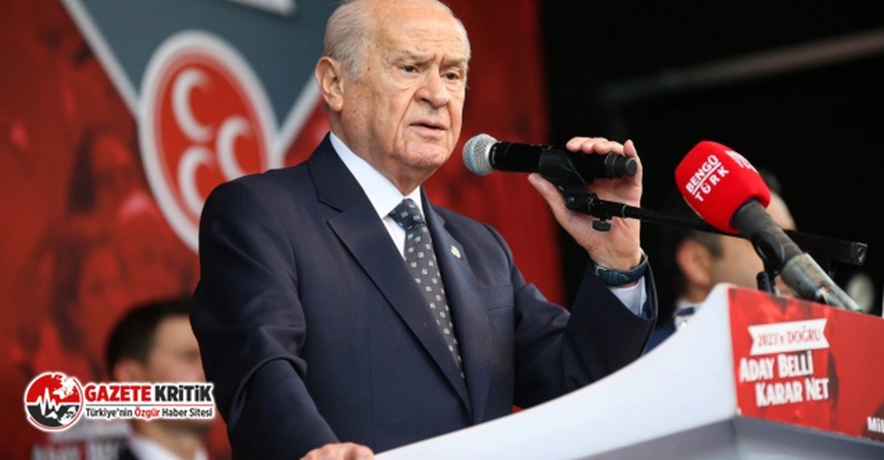 Devlet Bahçeli seçim startı için tarih verdi!