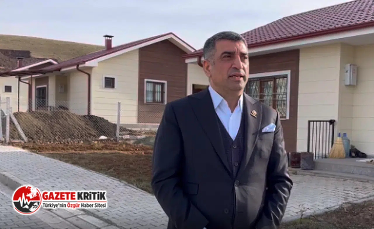 GÜRSEL EROL, AFET SONRASI YAPILAN KÖY EVLERİNİ KARŞILAŞTIRDI: “DEVLET, ELAZIĞ İLE MANAVGAT ARASINDA ADİL DAVRANMAMIŞTIR”