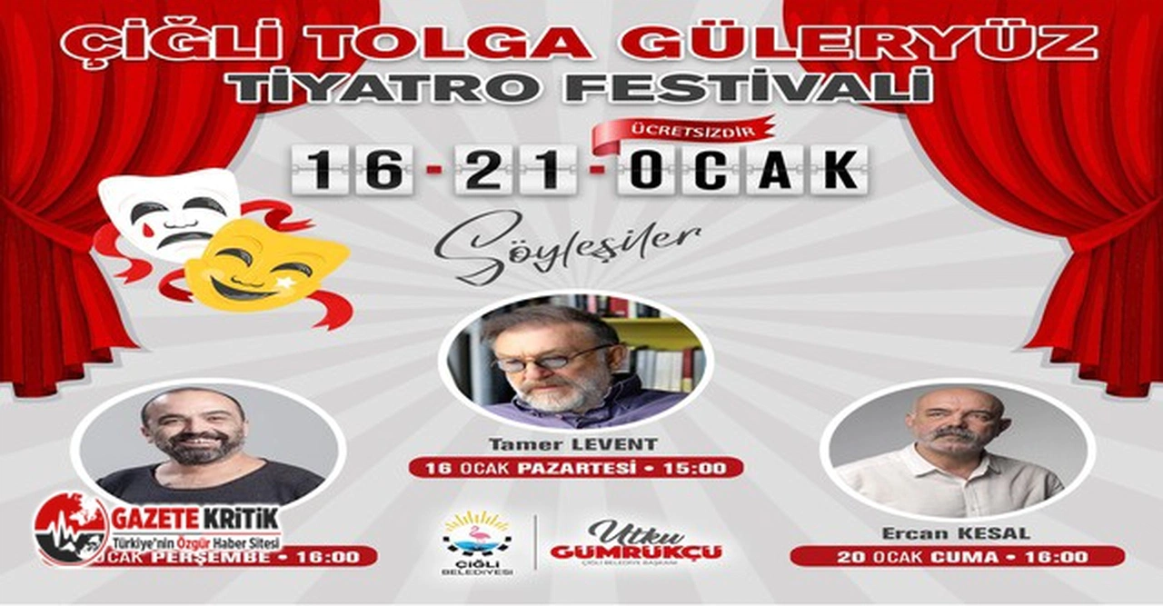 İzmirli Tiyatro Sevenlere Müjde:Çiğli’de Tiyatro Festivali Başlıyor 