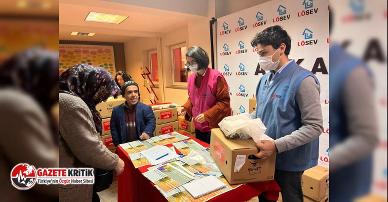 LÖSEV, MUTLU ET PAKETLERİYLE  MUTLULUK PAYLAŞTIKÇA ÇOĞALIYOR