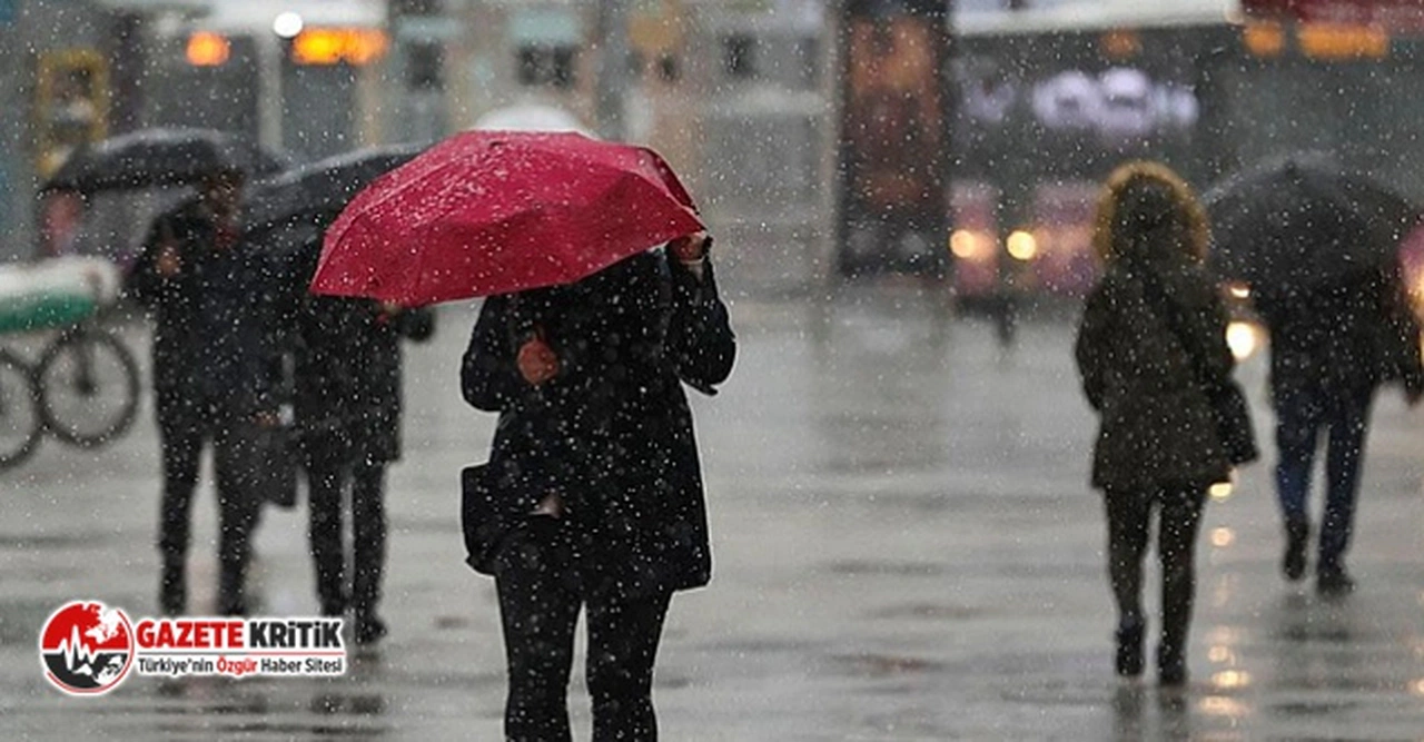 Meteoroloji'den  20 il için kuvvetli sağanak ve fırtına uyarısı