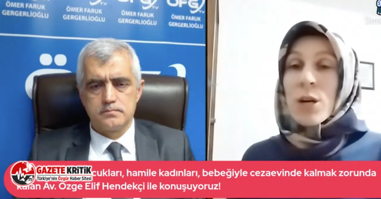 Özge Elif Hendekçi'nin Kızı Bahar: “Anne Takvimin Hepsini Çizersem Yarın Cezaevinden Çıkabilir Miyiz?”