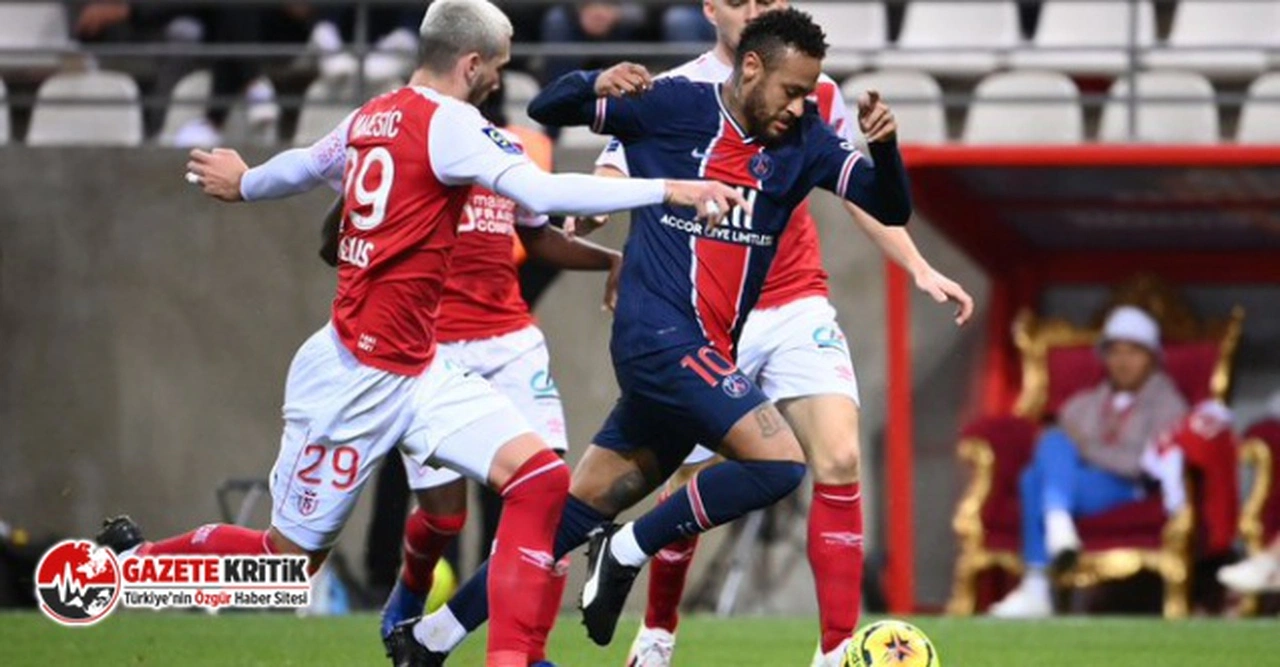 PSG- Reims maçı 1-1 beraberlik ile sonuçlandı