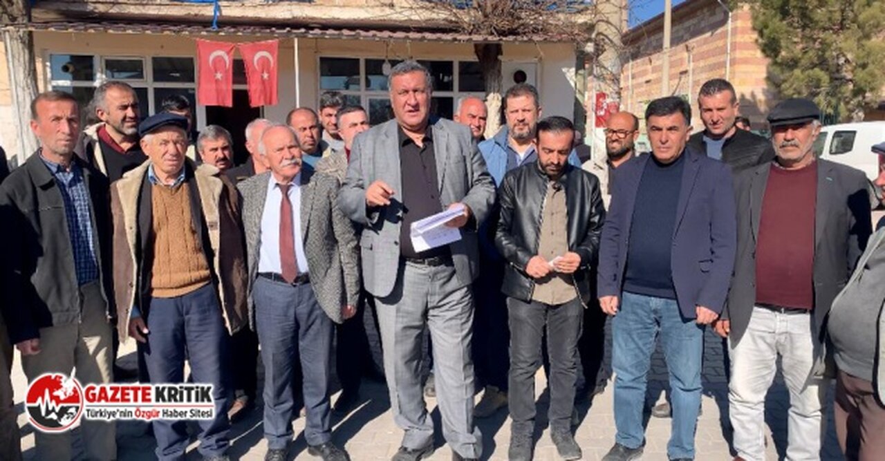 "TEDAŞ, borçlu çiftçilerin tarlalarına çöktü"