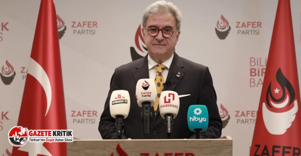 ZAFER PARTİSİ:“ERDOĞAN’IN ‘13.CUMHURBAŞKANLIĞI’ MAZBATASINDAKİ 13 RAKAMI NEDEN SİLİNİYOR?”
