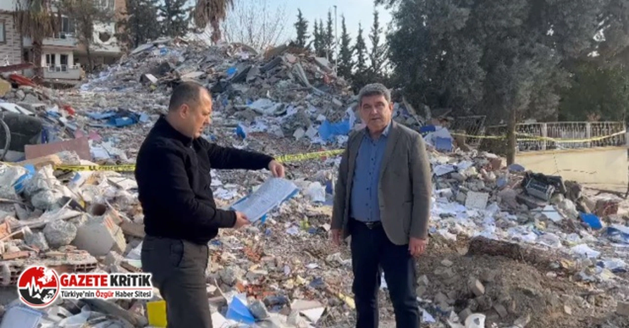 CHP'Lİ VEKİLLER DEPREM BÖLGESİNDE İNCELEME YAPTI:DELLİLER YOK EDİLİYOR!
