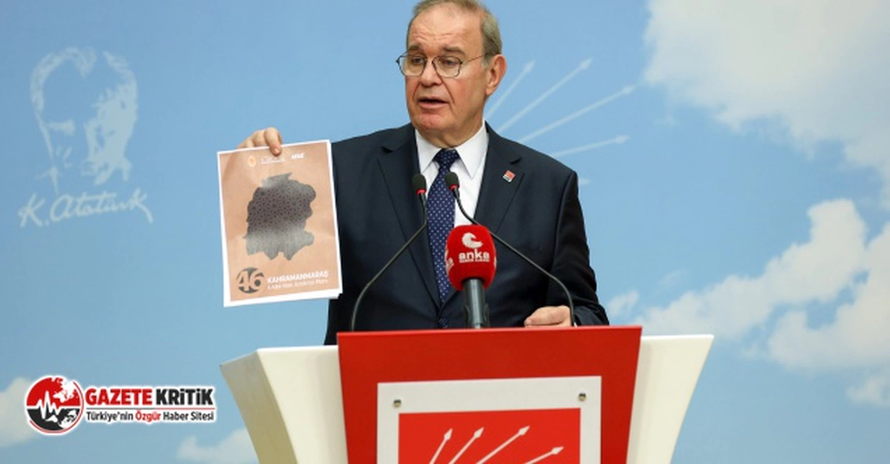 CHP Sözcüsü Öztrak:  “ASRIN DEPREMİ DEĞİL, ASRIN CİNAYETİ, ASRIN İHANETİ”