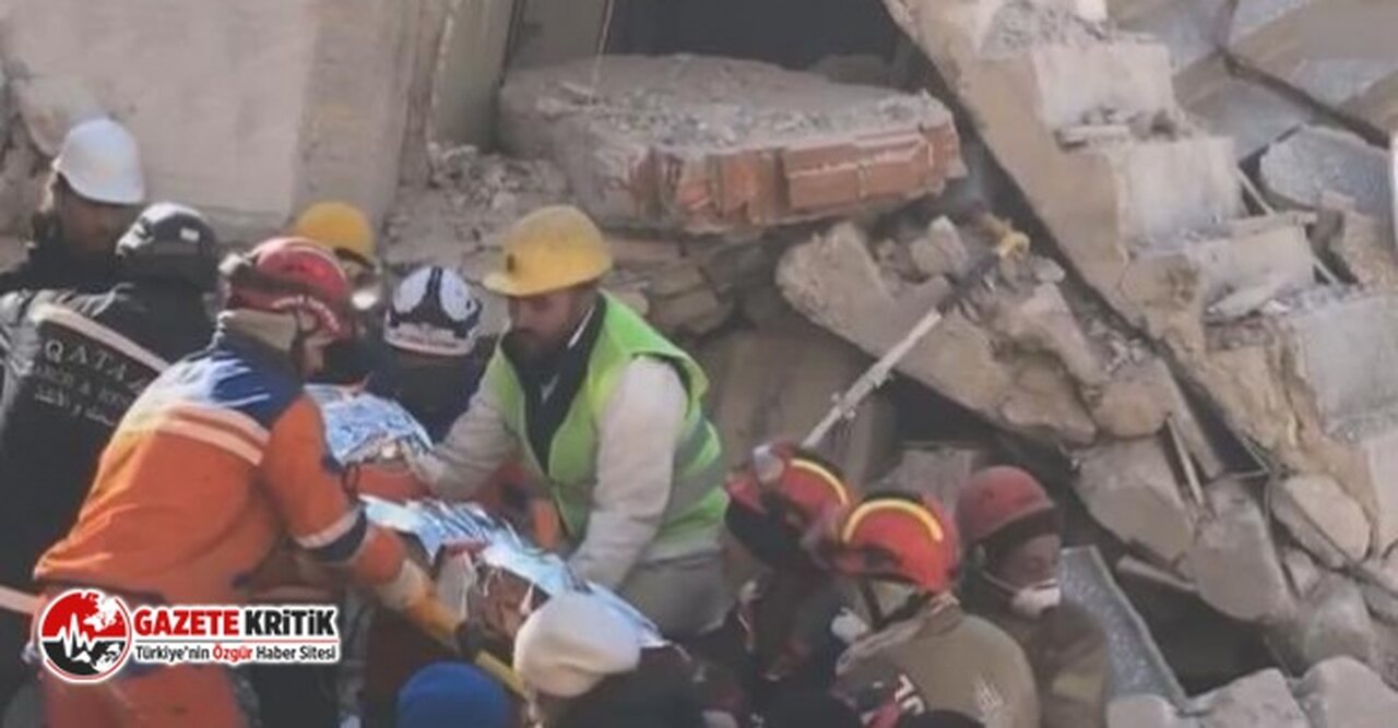 Depremin 201. saatinde Mine Akgül Hatay’daki enkazdan sağ olarak kurtarıldı