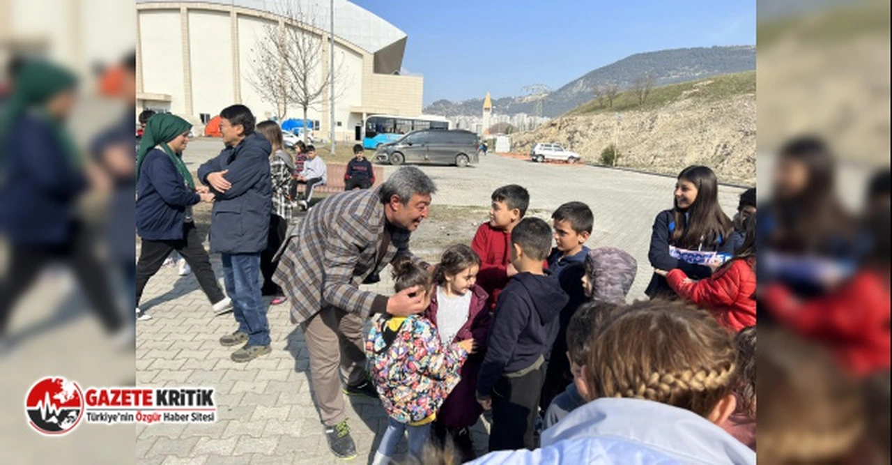 İYİ PARTİLİ ATAŞ: KURDUĞUMUZ ÇADIR KENTTE DEPREMZEDE AİLELERİ MİSAFİR ETMEYE DE BAŞLADIK