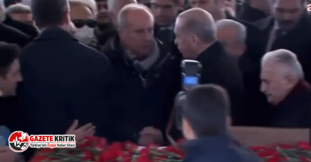 Kılıçdaroğlu, Davutoğlu ve İmamoğlu ile el sıkışmayan Cumhurbaşkanı Erdoğan Muharrem İnce ile el sıkıştı