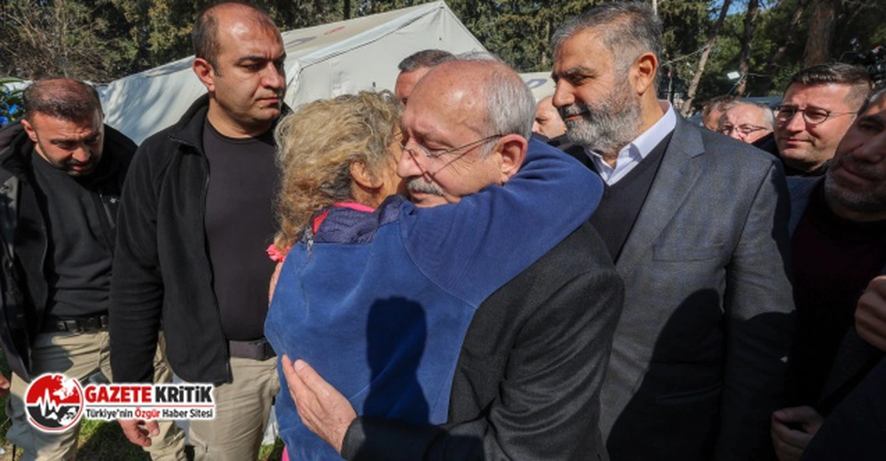 Kılıçdaroğlu deprem bölgesinde:17 gün geçti çadır sorunu hala devam ediyor