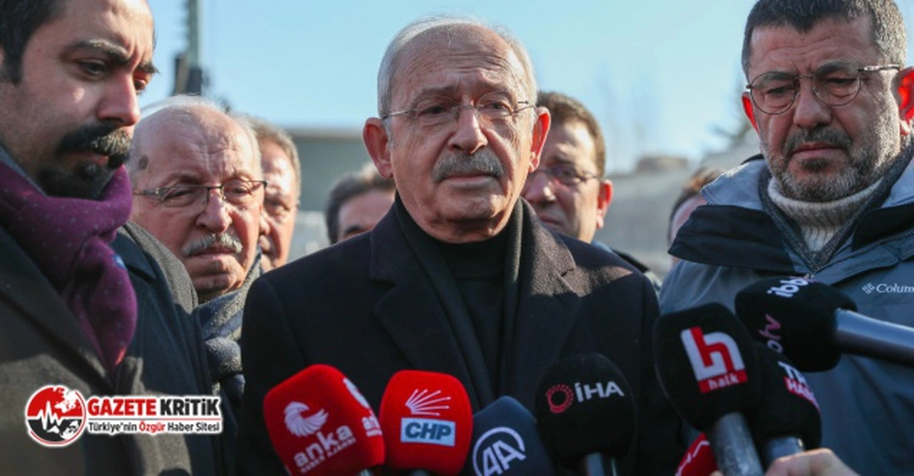KILIÇDAROĞLU : ELİNDE ÇADIR OLAN HANGİ İŞLETME VARSA BİZE BİLDİRSİN, KAÇ ÇADIR VARSA SATIN ALACAĞIZ
