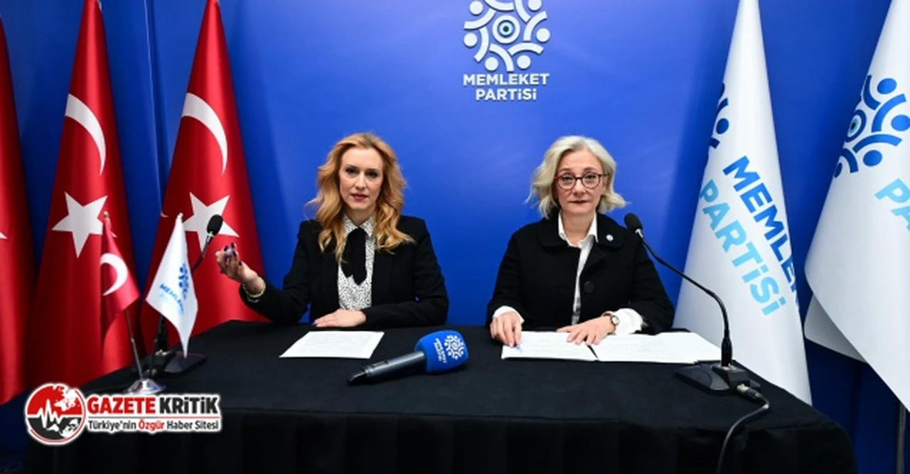MEMLEKET PARTİSİ'NDEN İKTİDARA TEPKİ:SİZ DEVLETE OLAN GÜVENİ BİTİRDİNİZ!