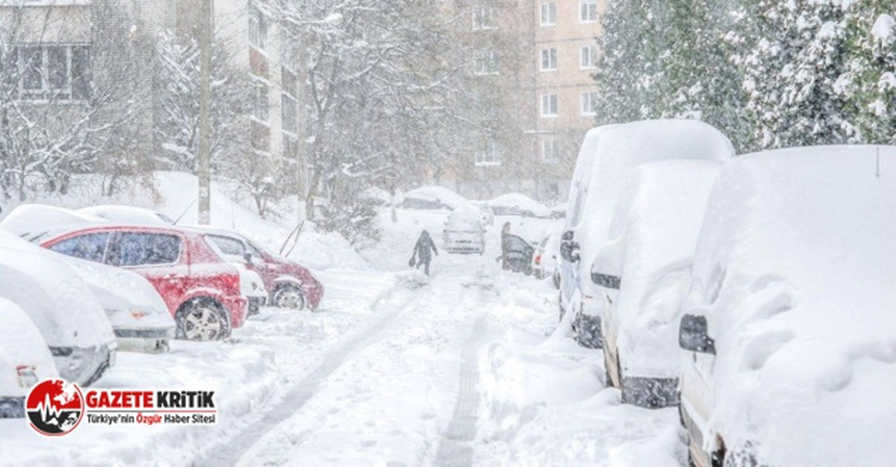 Meteoroloji 11 il için uyardı:Yoğun kar yağışı bekleniyor