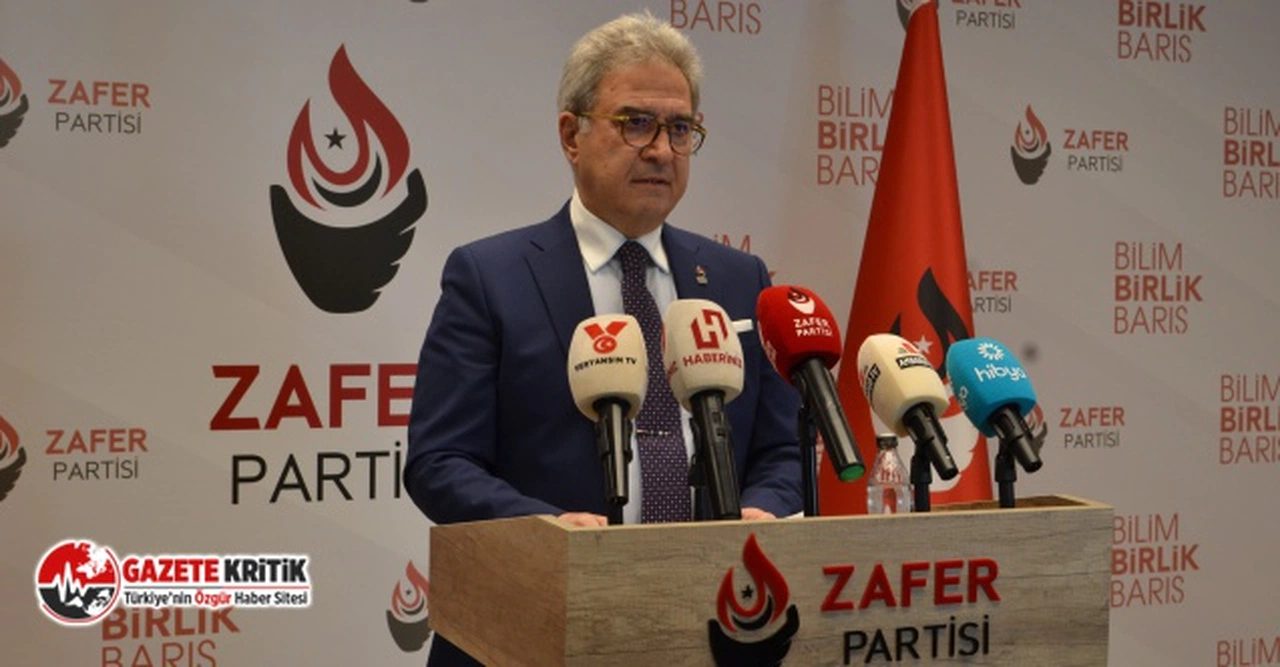 ZAFER PARTİSİ:“SAKAL BIRAKMAYLA YORGUN İFADELERLE BU İŞ OLMAZ”