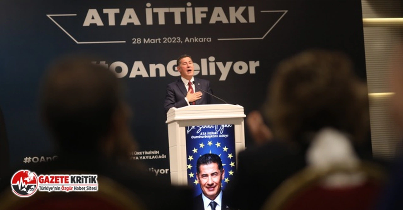 ATA İTTİFAKI CUMHURHURBAŞKANI ADAYI SİNAN OĞAN SEÇİM ÇALIŞMALARINA BAŞLADI