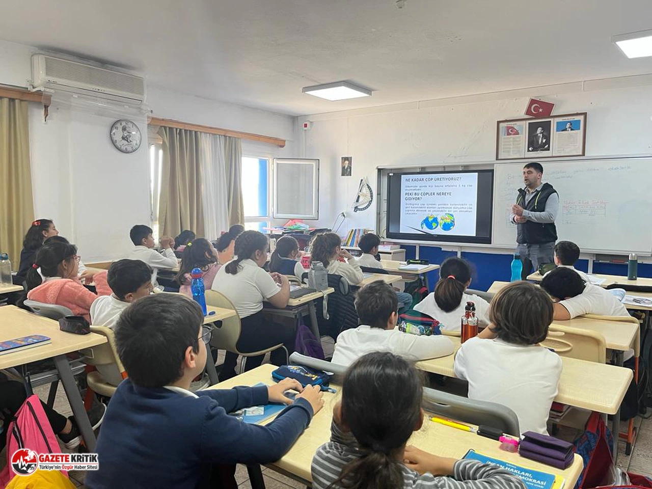 Belediye ekipleri bilinçli nesiller için harekete geçti