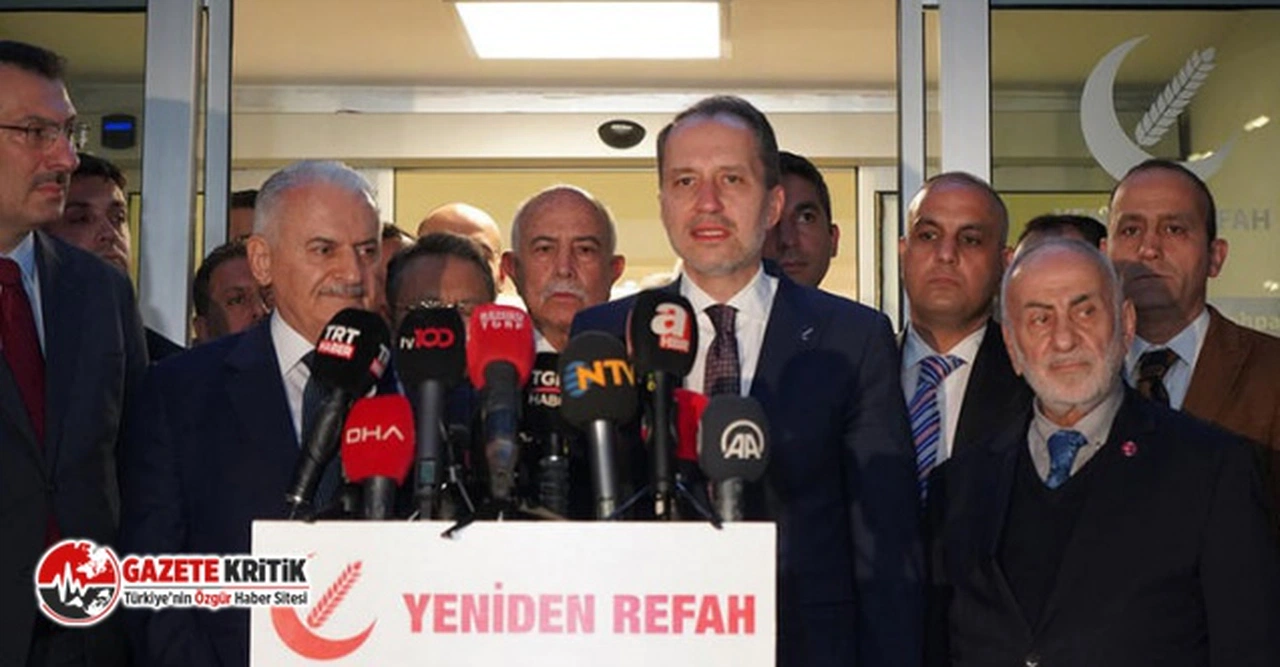 Fatih Erbakan'ın Yeniden Refah Partisi Cumhur İttifakı'na katıldı