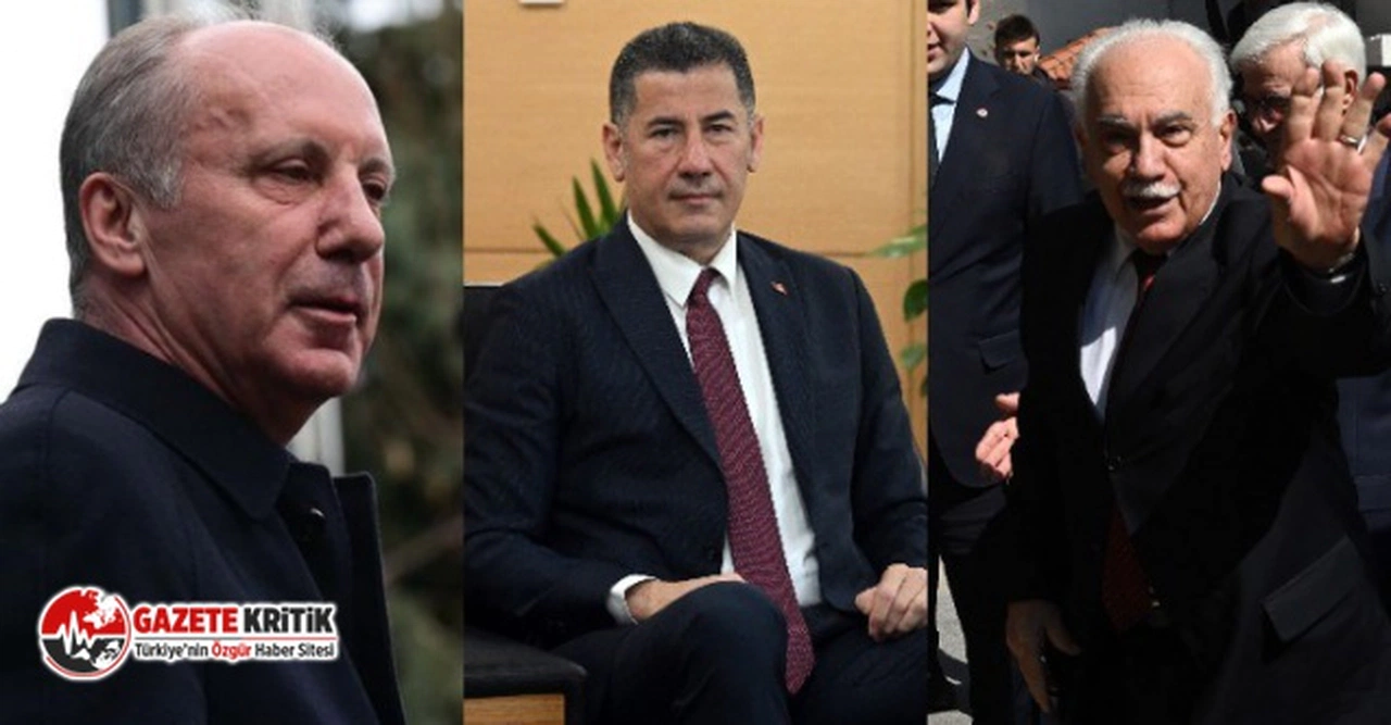 İnce 100 bin imzayı topladı:İşte Oğan ve Perinçek'in imza sayısı