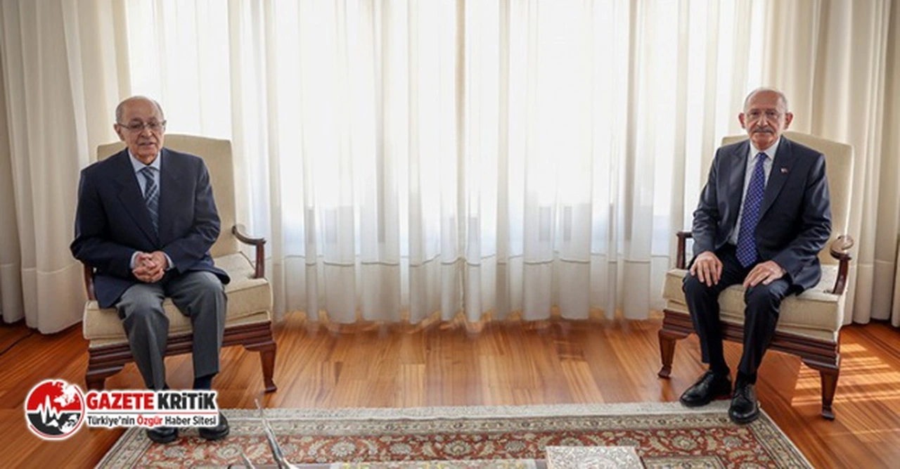 Kılıçdaroğlu'ndan Ahmet Necdet Sezer'e ziyaret