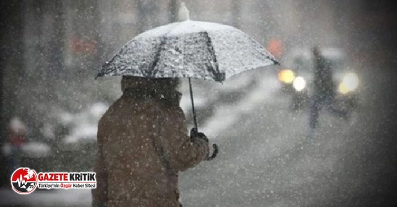 Meteoroloji yeni raporu paylaştı! 10 ilde kar uyarısı