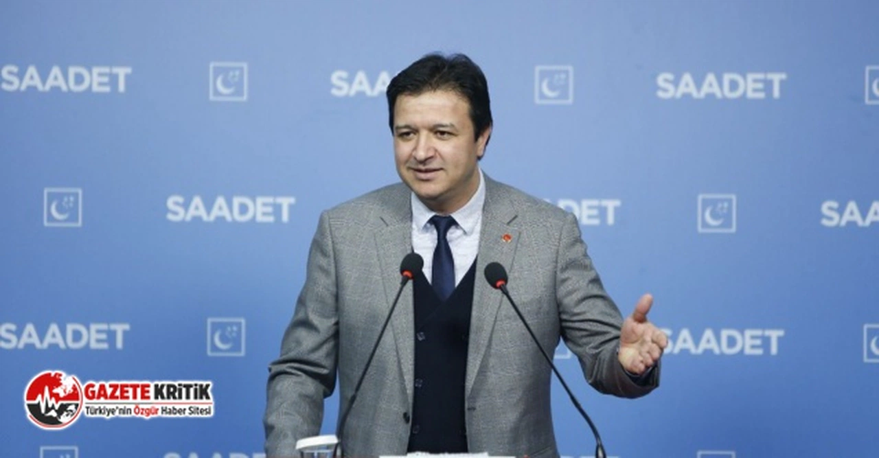 Saadet Partisi Genel Başkan Yardımcısı: 6'lı Masa'nın bugünkü toplantısının sonunda adayın açıklanma ihtimalini görmüyorum