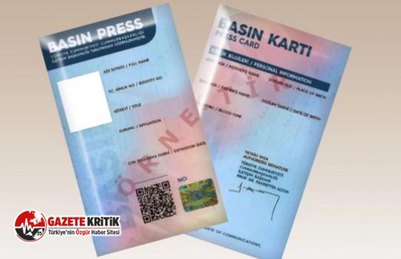 Türkiye’deki basın kartlı gazeteci sayısı 17 bin 618 olarak açıklandı