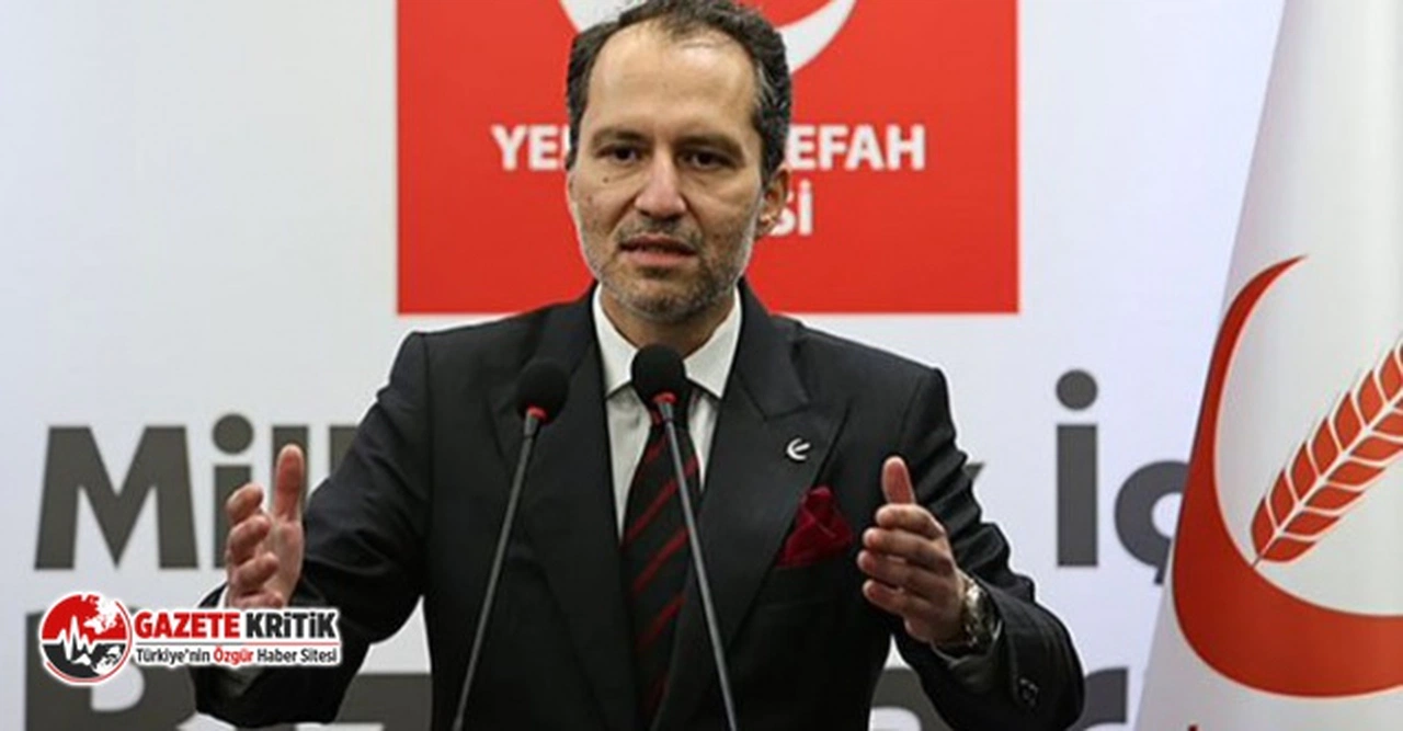 Yeniden Refah Partisi Genel Başkanı Fatih Erbakan: Herhangi bir ittifaka dahil olmayacağız