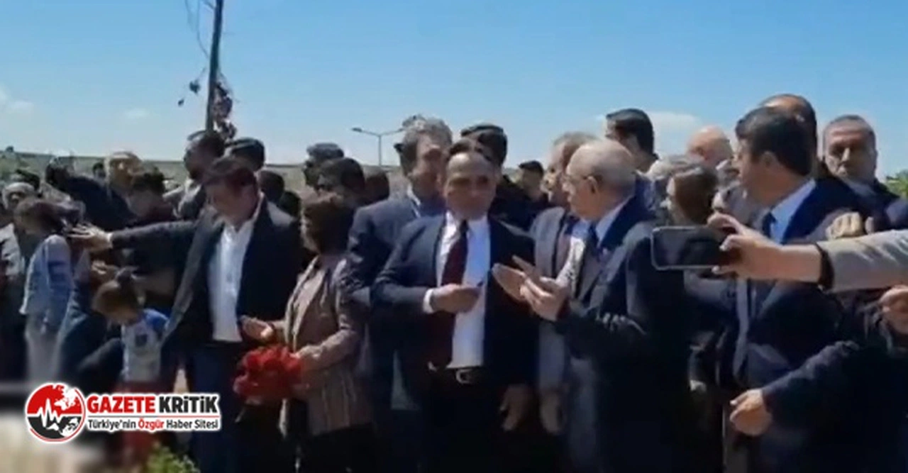 Adıyaman'da Kemal Kılıçdaroğlu'na çirkin provokasyon