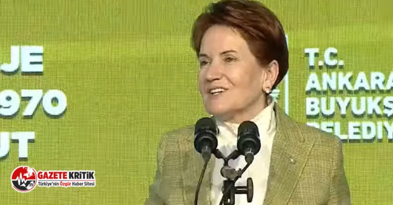 Akşener: Hırsızlardan hesap sorulmak isteniyorsa Kılıçdaroğlu'nu seçeceğiz