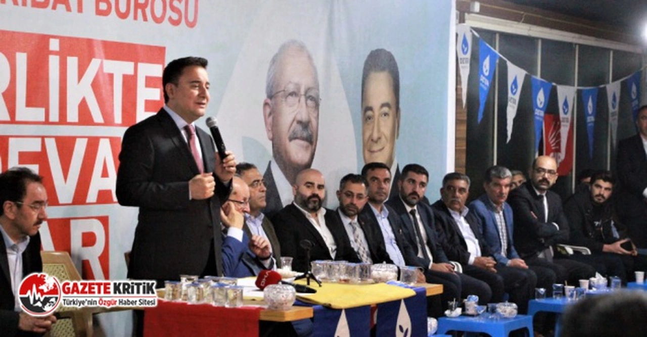 Ali Babacan: 'Bebecan' olmaktan gurur duyuyorum