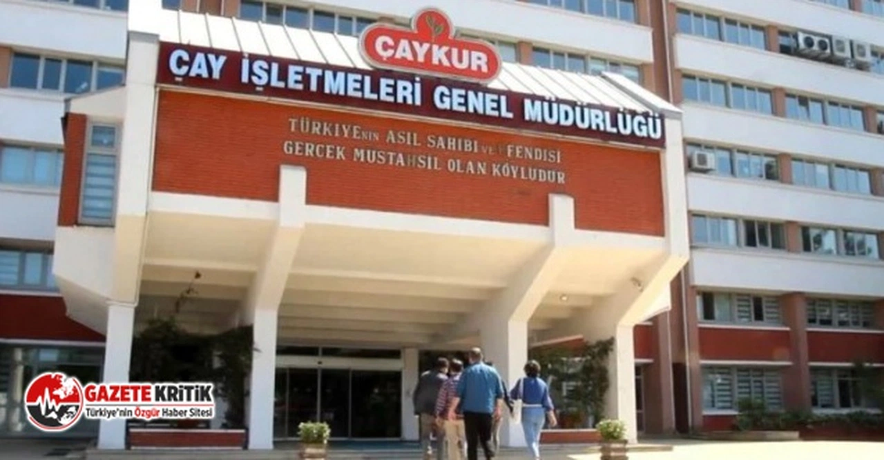 ÇAYKUR’un 1365 mevsimlik işçi kadrosuna rekor başvuru!