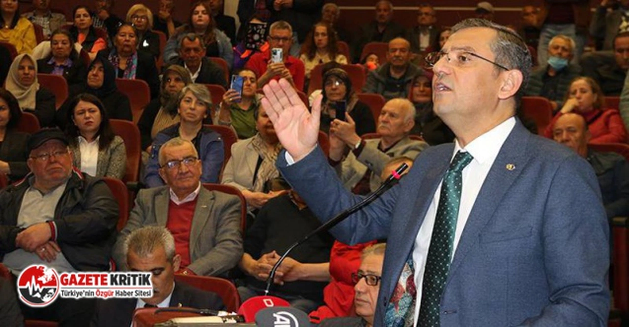 CHP'li Özel: Bu ülkeyi bir canavar yönetiyor