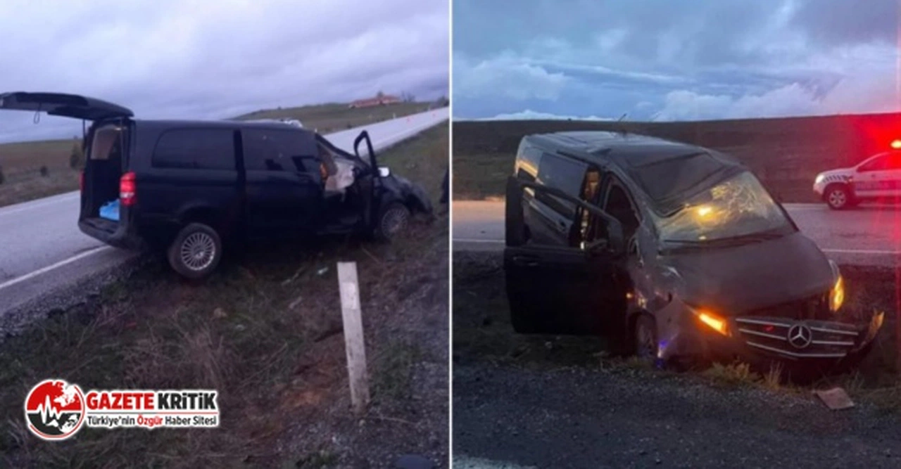 CHP milletvekili Yozgat'ta trafik kazası geçirdi