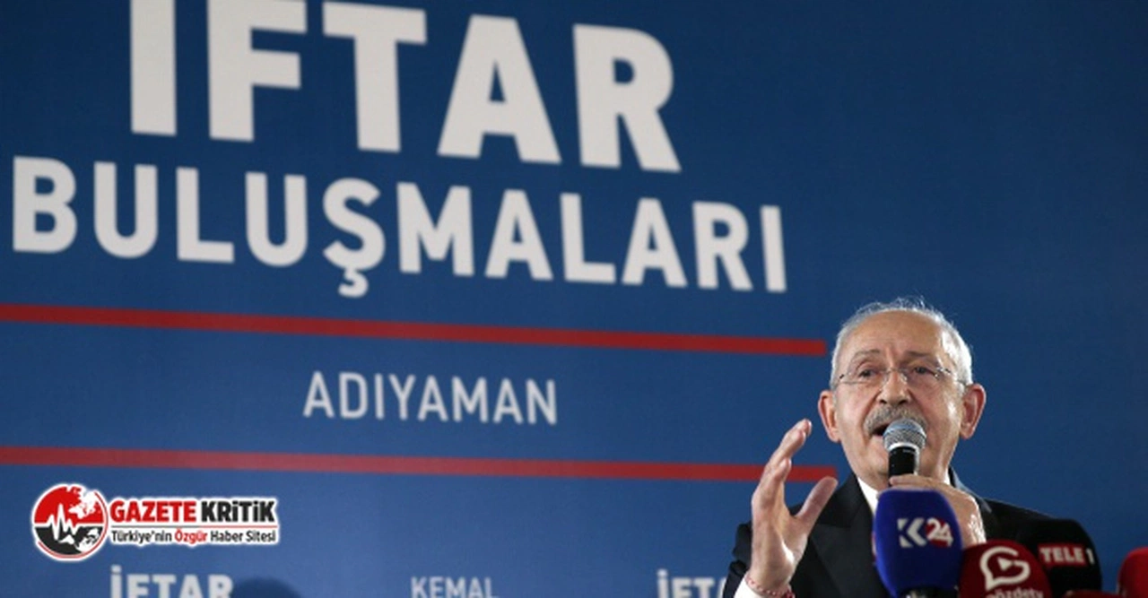 CUMHURBAŞKANI ADAYI KILIÇDAROĞLU: “HAZİNEDEN ÇALINAN 418 MİLYAR DOLARI GETİRECEĞİM. FİZAN’A GÖTÜRSELER BULACAĞIM"