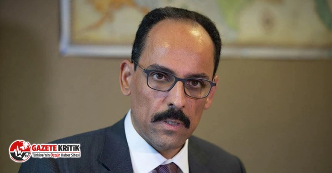 Cumhurbaşkanlığı Sözcüsü İbrahim Kalın: Kızılay’ın çadır satması yanlıştı ama kan acil ihtiyaç