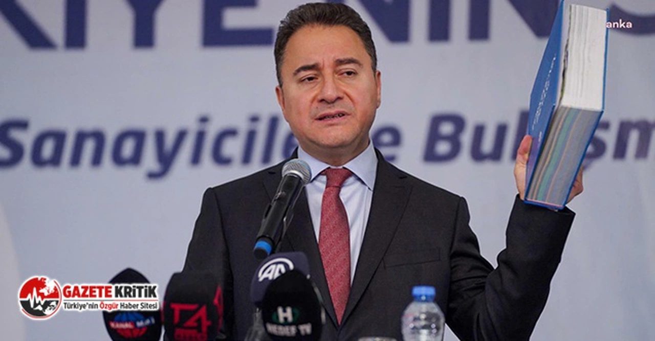 DEVA Partisi Genel Başkanı Ali Babacan:  "Öbür tarafta nefret ve öfke var burada sevgi ve kucaklama var”