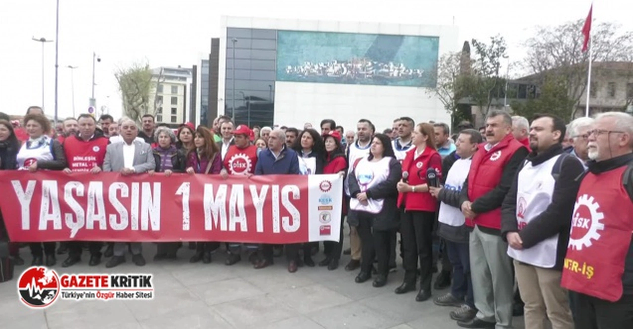 DİSK Genel Başkanı Arzu Çerkezoğlu:  "İstanbul halkını 1 Mayıs'ta Maltepe Meydanı'nda buluşmaya çağırıyoruz."