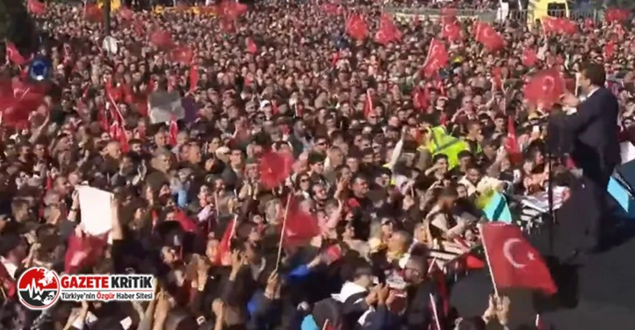Ekrem İmamoğlu: Bu seçimi bir parti değil, milletimiz kazanacak