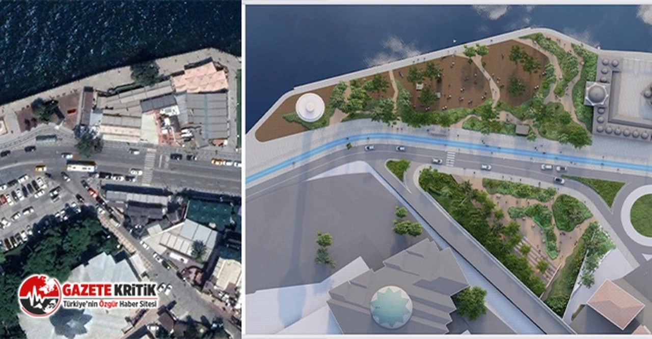 Ekrem İmamoğlu, Üsküdar’daki işgal edilmiş alanlara planlanan düzenlemeyi paylaştı