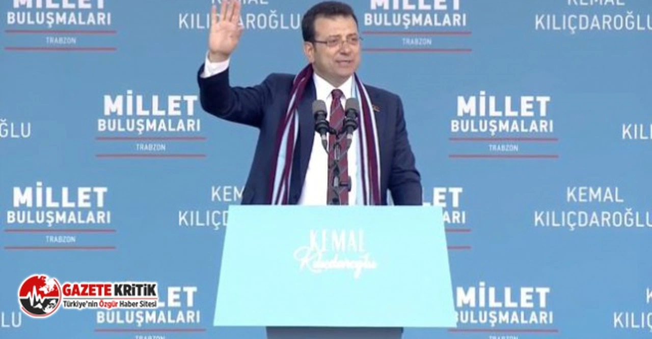 EKREM İMAMOĞLU:“ELİNE BİR TOMAR PARA ALIP ÇOCUĞA PARA DAĞITILMAZ”