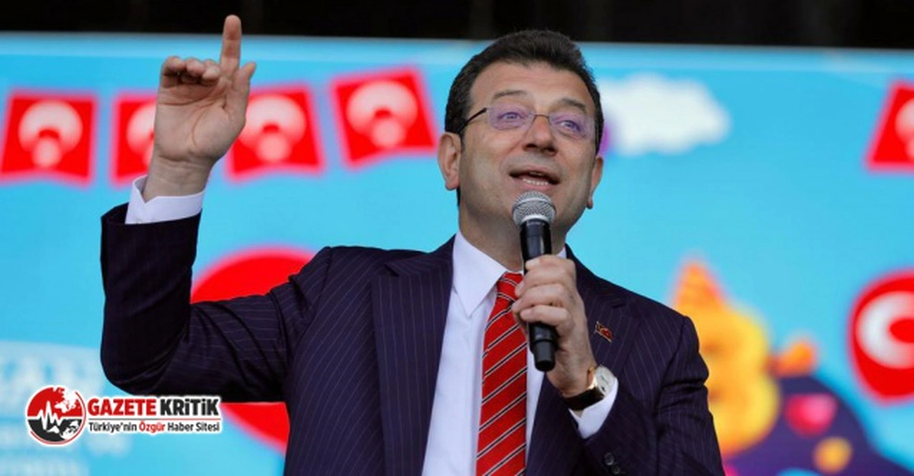 Ekrem İmamoğlu,"Milletin sesini kimsenin kısmasına müsaade etmeyeceğiz”
